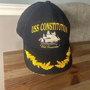 The Corps USS Constitution Hat "Old Ironsides" SnapBack collectable Baseball Cap